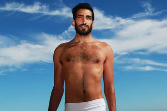 White Kundalini Yoga Clothes Organic Pants for Men